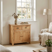 Tavistock mini rustic oak sideboard