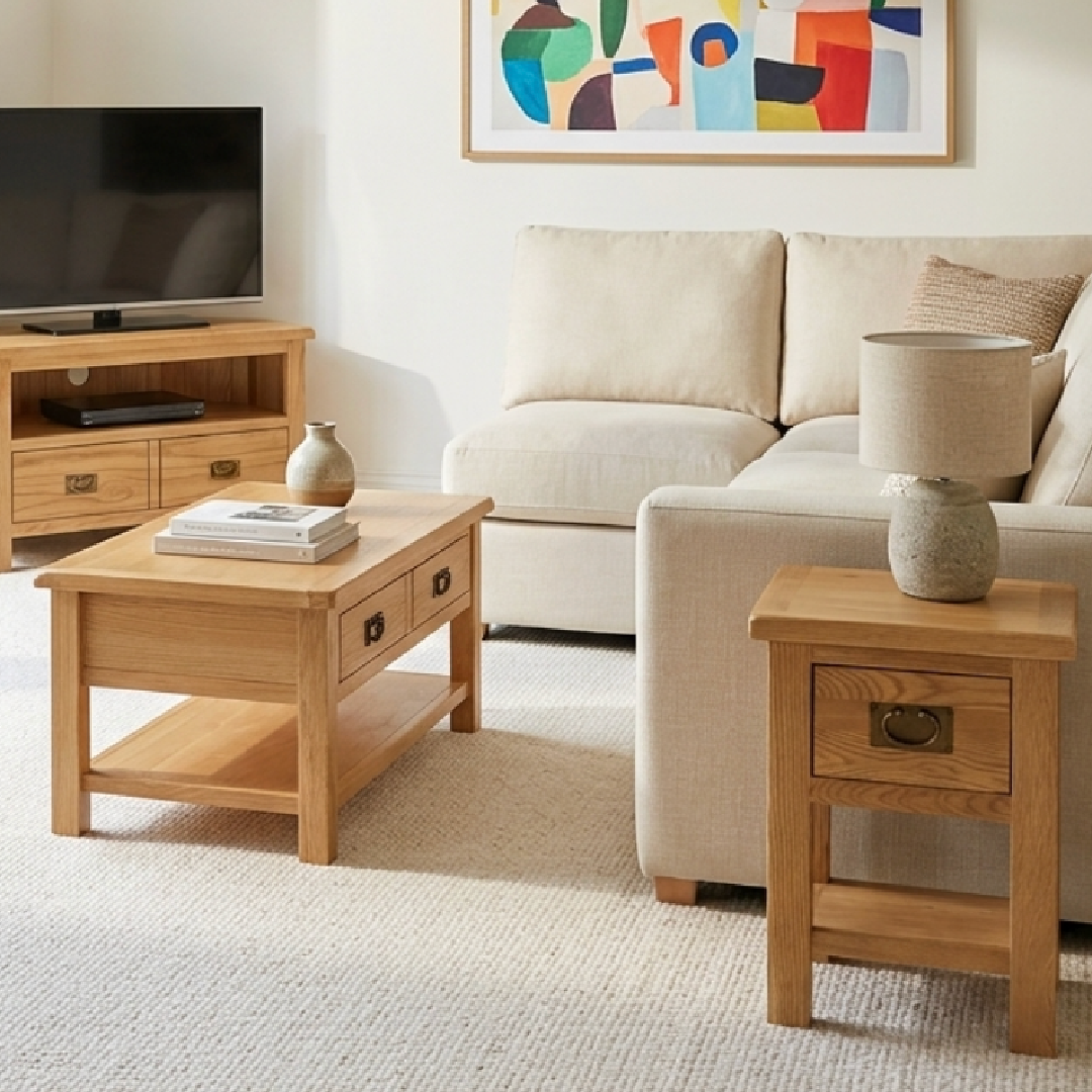 Tavistock oak Coffee table