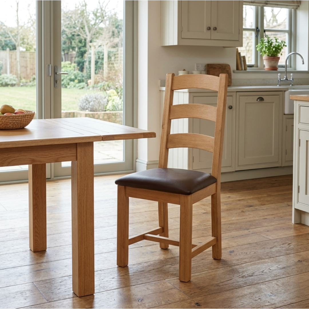 Tavistock Oak ladder back chair