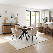 Boston Round Table 1200mm/1650mm extending table