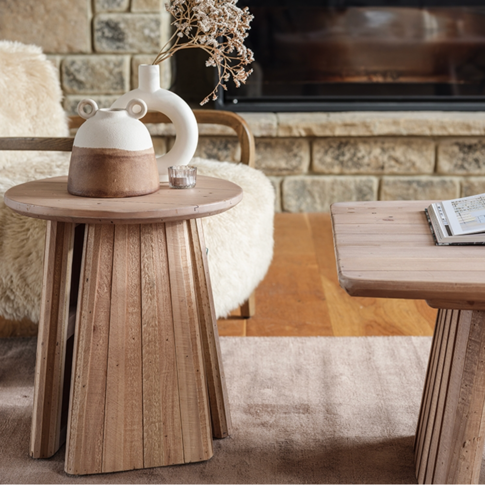 Tivoli Reclaimed Wood Side Table