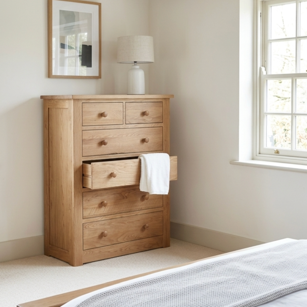 Torino Solid Oak 2/4 Chest