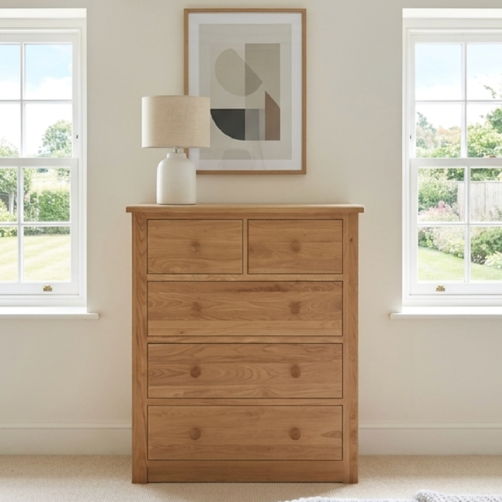 Torino Solid Oak 2/3 Jumbo Chest