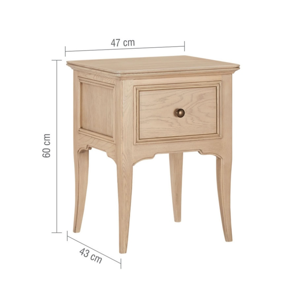 Willis & Gambier Toulon 1 Drawer Bedside