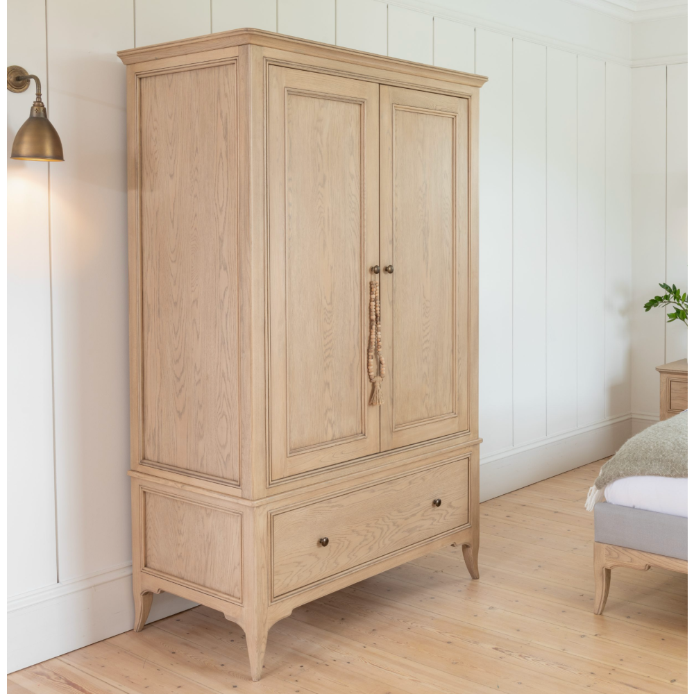 Willis & Gambier Toulon TOULON 2 DOOR 1 DRAWER WARDROBE WITH MIRROR