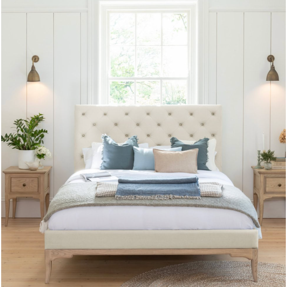 Willis & Gambier Toulon Low Foot End Bed Cream