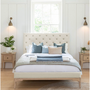 Willis & Gambier Toulon Low Foot End Bed Cream