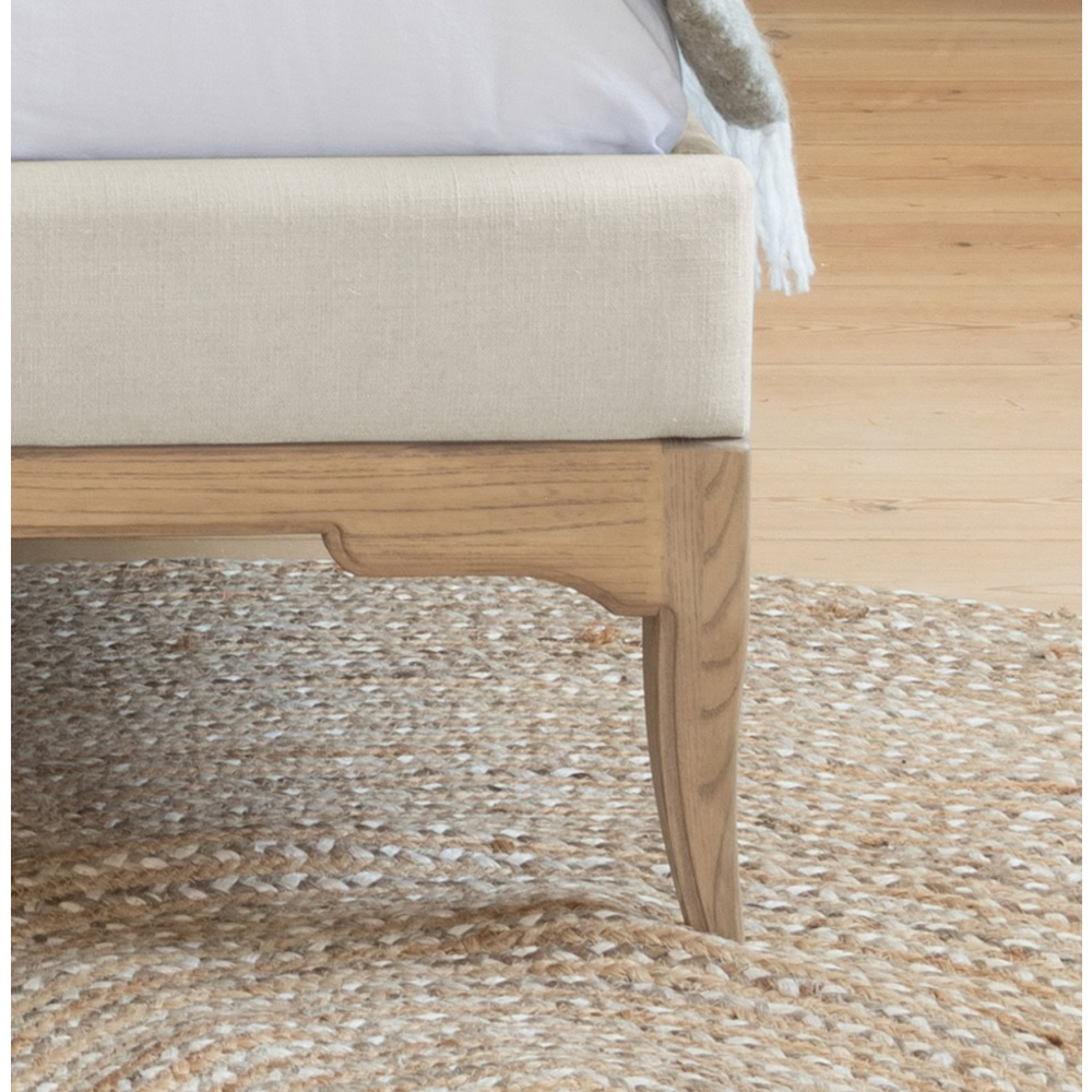 Willis & Gambier Toulon Low Foot End Bed Cream