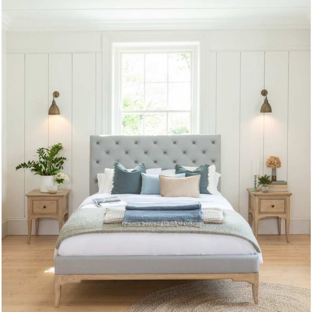 Willis & Gambier Toulon Low Foot End Bed Grey