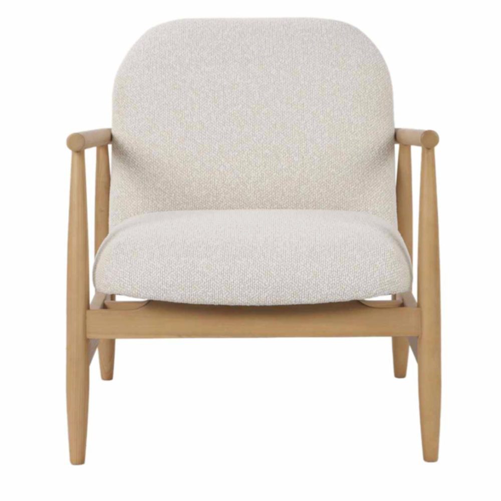 LARA ARM CHAIR (WHITE)