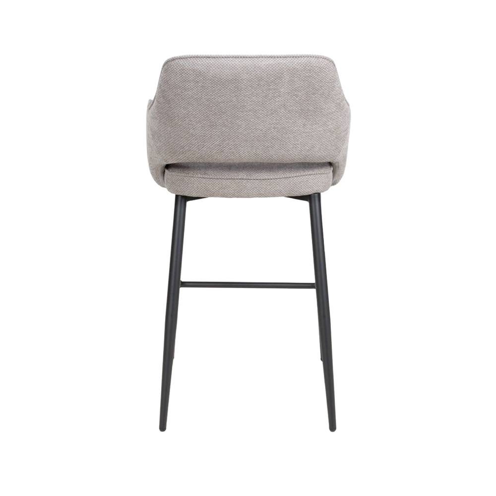Ted Bar Chair - Pewter