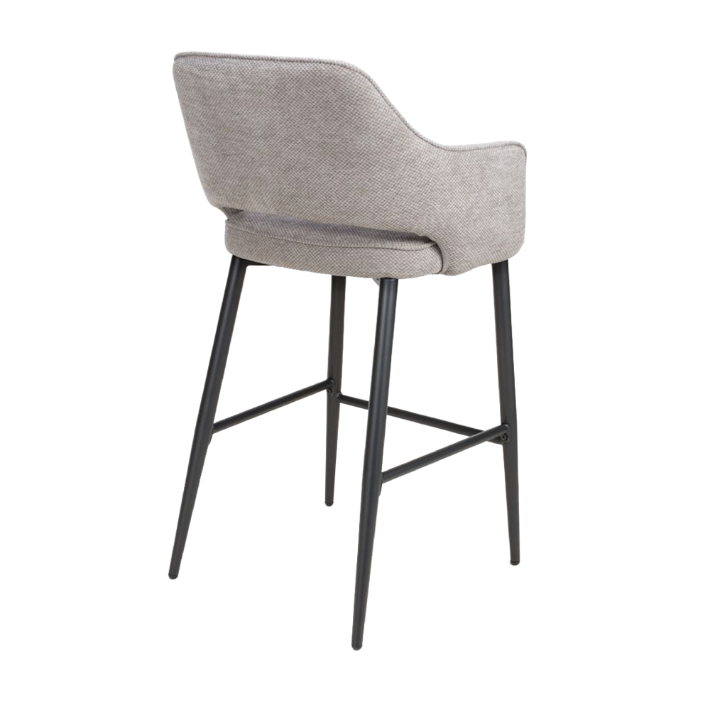 Ted Bar Chair - Pewter