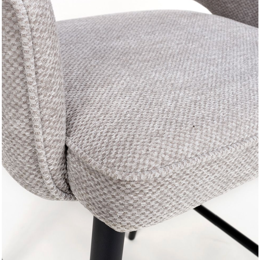 Ted Bar Chair - Pewter