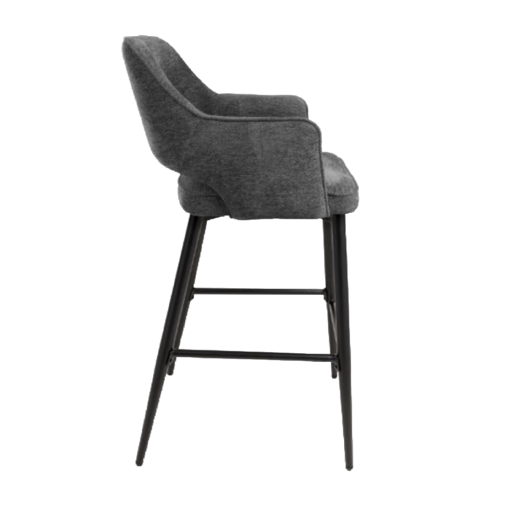 Ted Bar Chair - Dark Grey