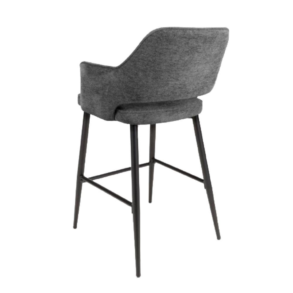 Ted Bar Chair - Dark Grey