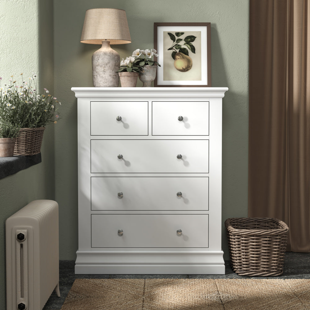 Dorset  2 over 3 Drawer Chest