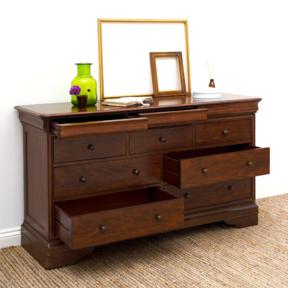 ANTOINETTE BEDROOM - WIDE 4+3 DRAWER CHEST