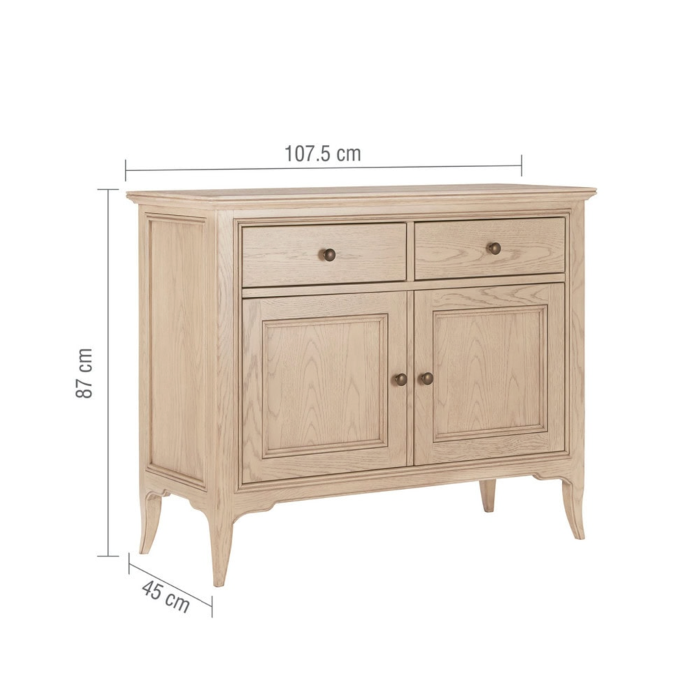 W+G TOULON 2 DOOR SIDEBOARD