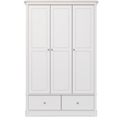 Chartwell 3 Door  3 drawer Triple Wardobe