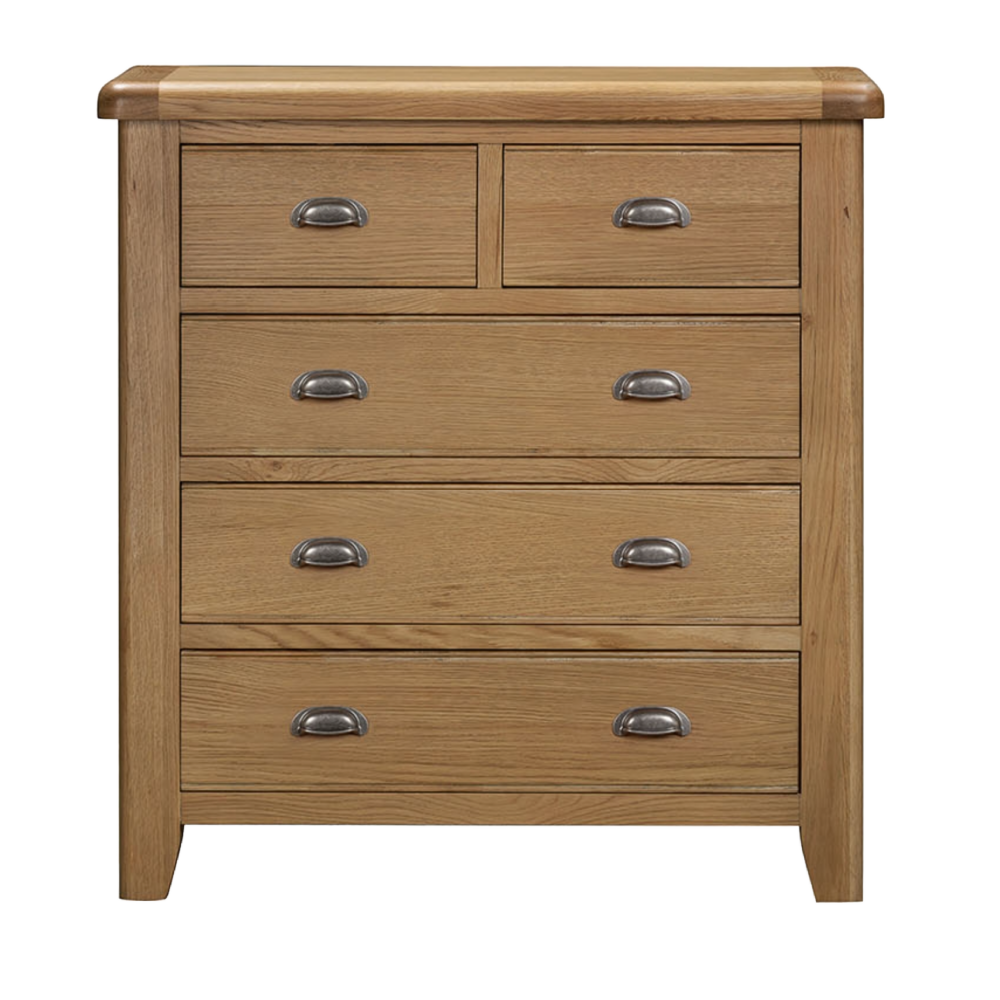 Tewkesbury Smoked Oak 2/3 Chest