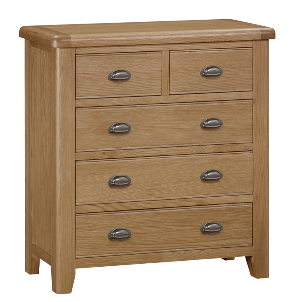 Tewkesbury Smoked Oak 2/3 Chest