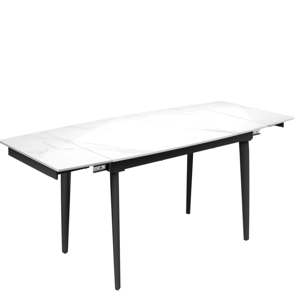 Verdi Gloss Ceramic Extending Dining Table