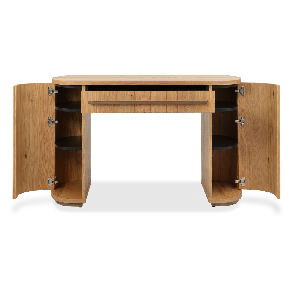 Vega Knotty Oak & Weathered Oak Dressing Table