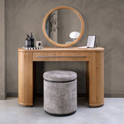 Vega Knotty Oak & Weathered Oak Dressing Table