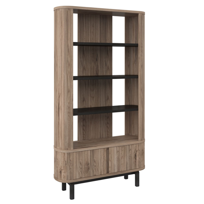 Vega Scandi Oak & Peppercorn Display Unit