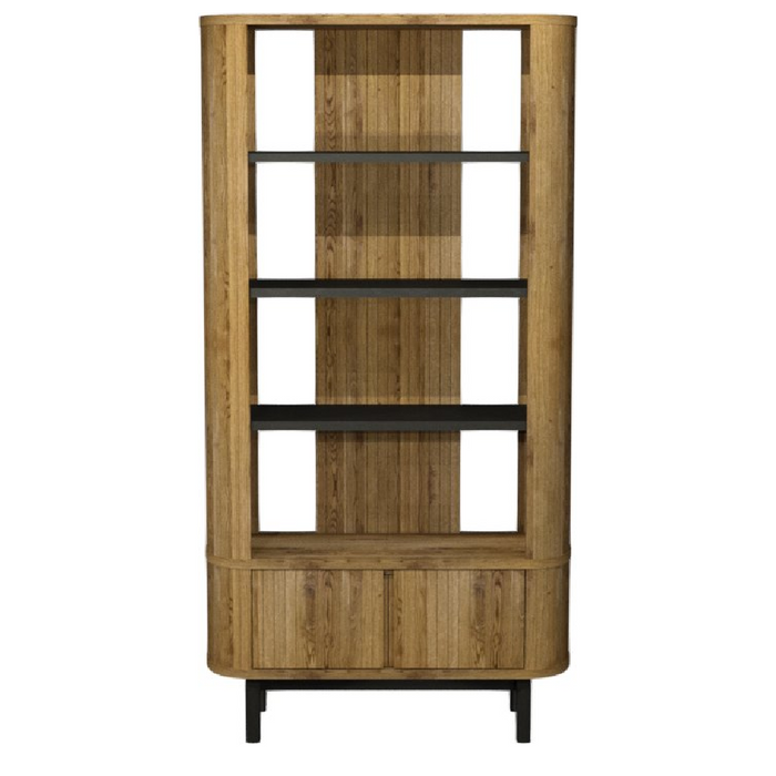 Vega Scandi Oak & Peppercorn Display Unit