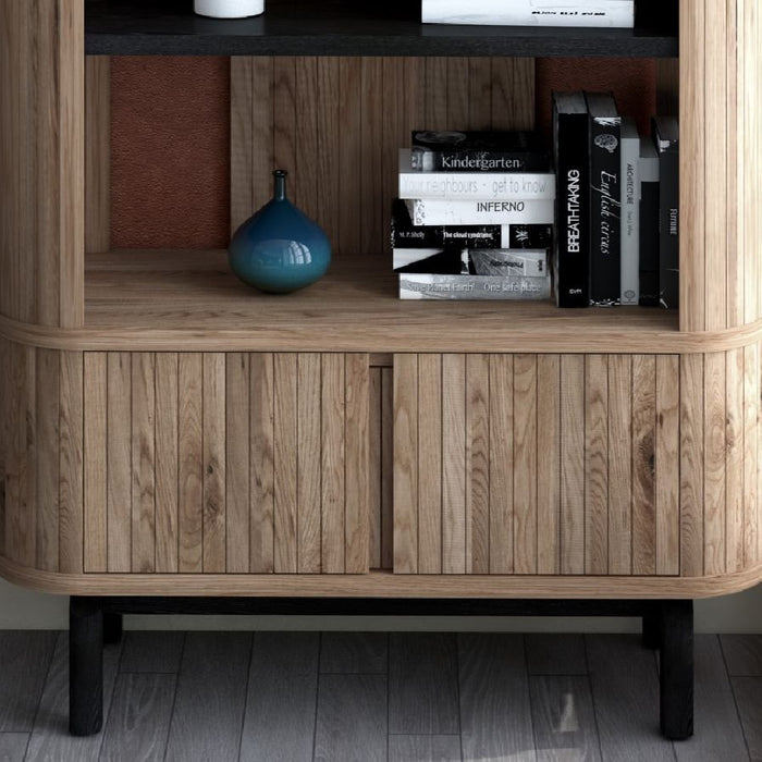 Vega Scandi Oak & Peppercorn Display Unit