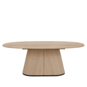 Vega Scandi Oak & Peppercorn 8 Seater Table (Clearance)
