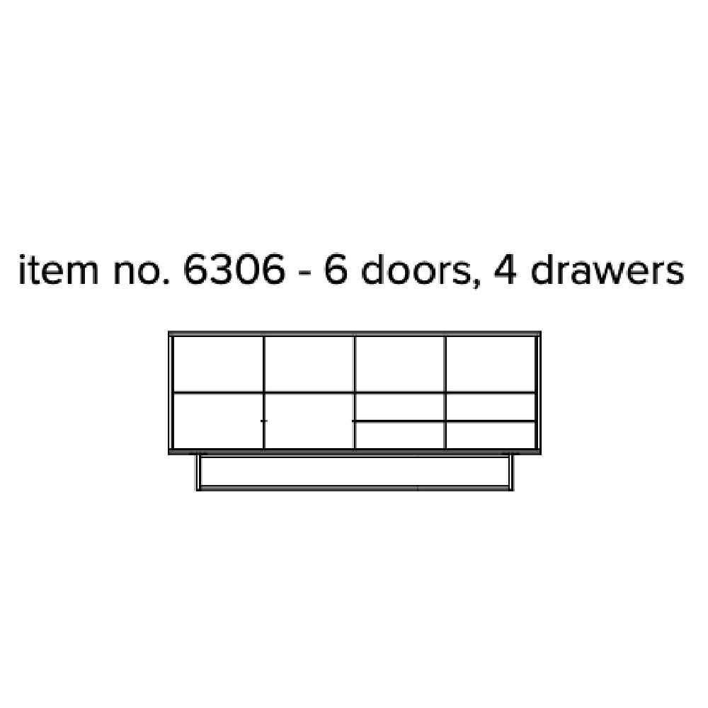 Kristensen Zet 6 doors, 4 drawers