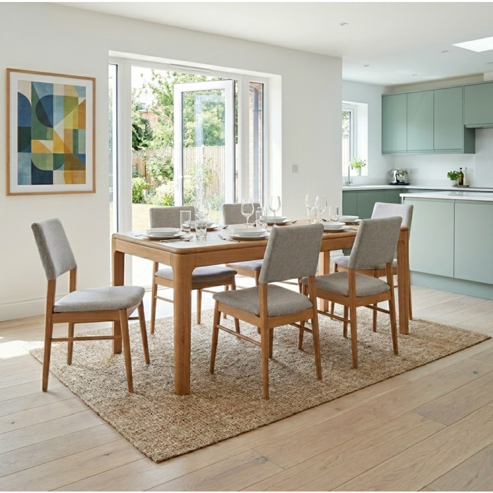 G-PLAN MADDISON 160CM-210CM EXTENDING DINING TABLE