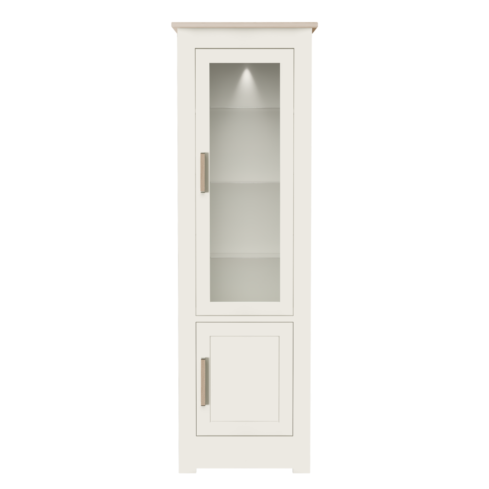 Modo Painted Glazed 1 Door Cabinets