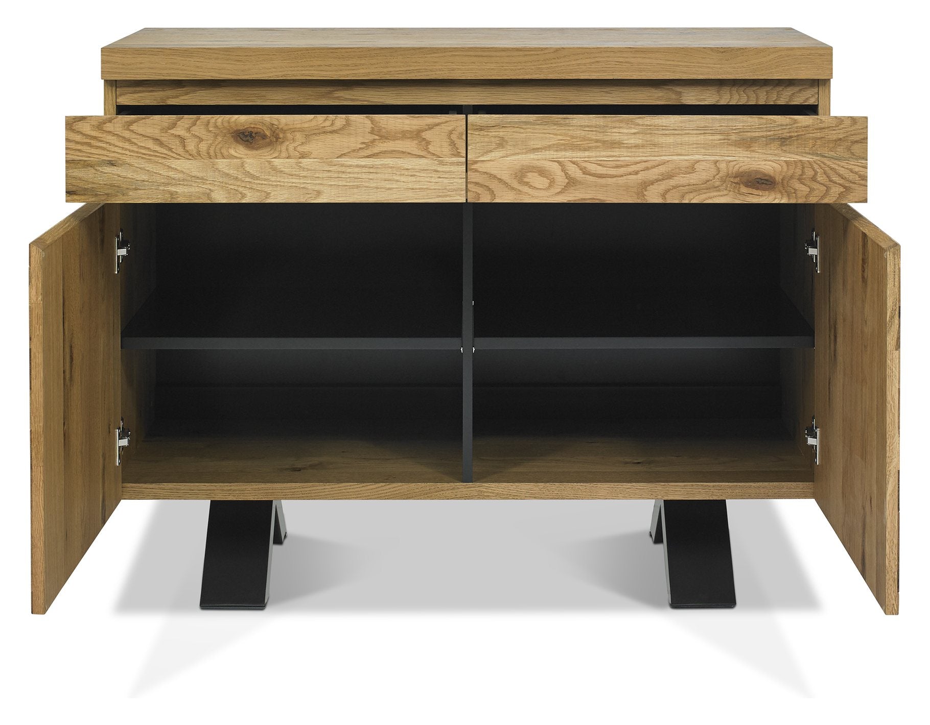 Ellipse  Oak Narrow Sideboard