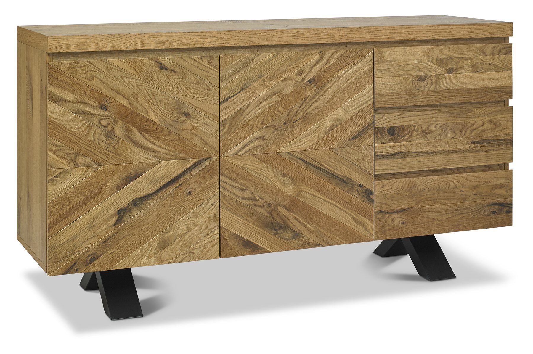 Ellipse Oak Large Sideboard