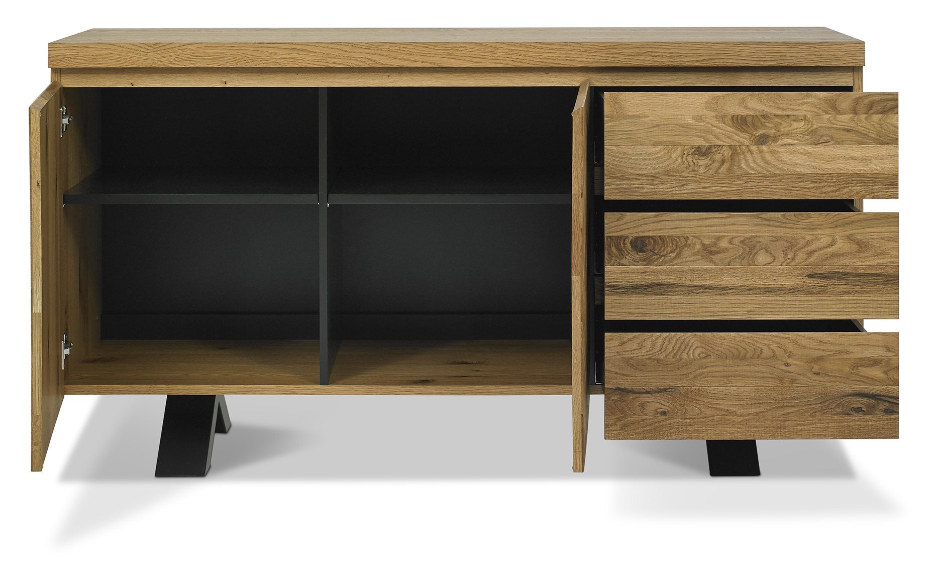 Ellipse Oak Large Sideboard