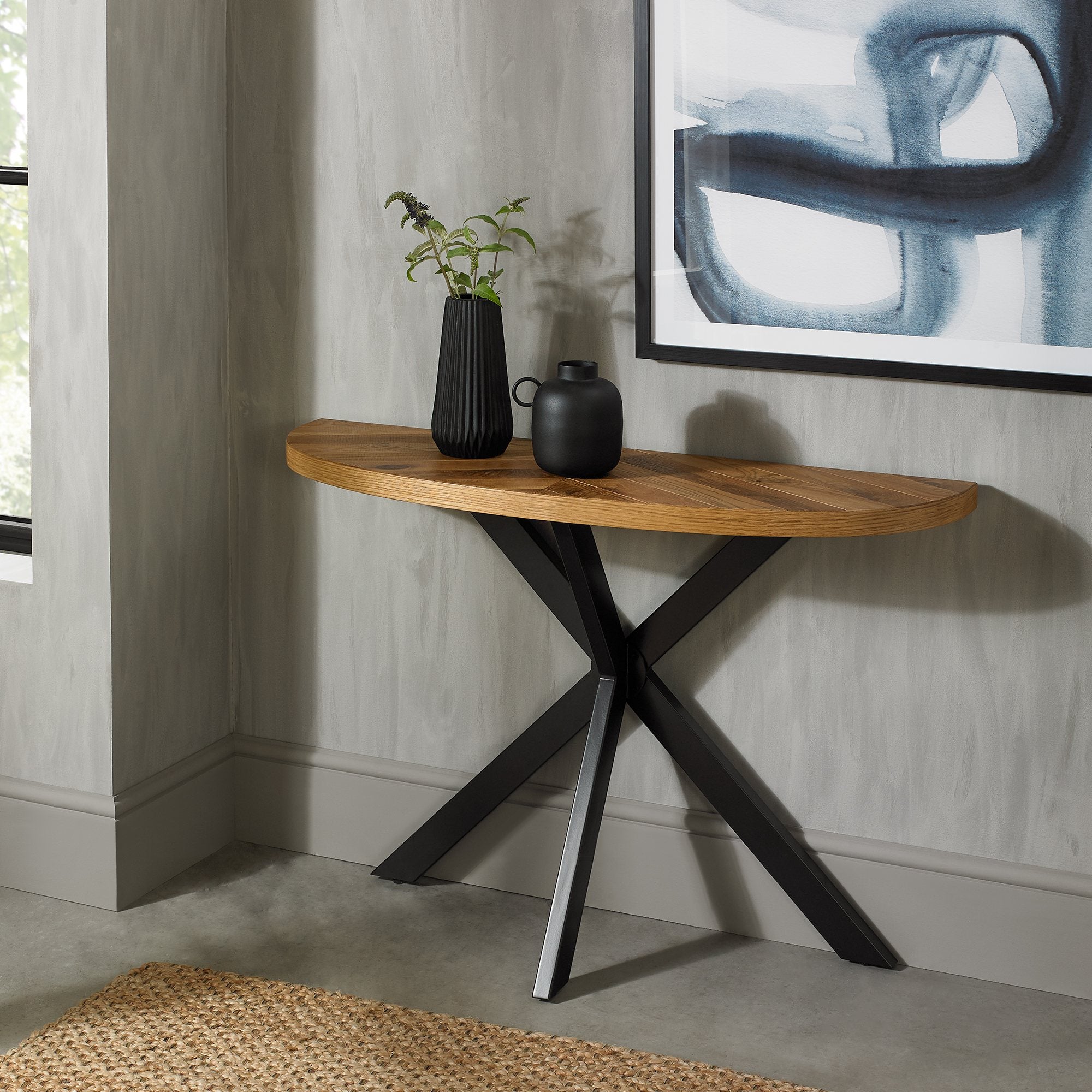 Ellipse  Hall Table