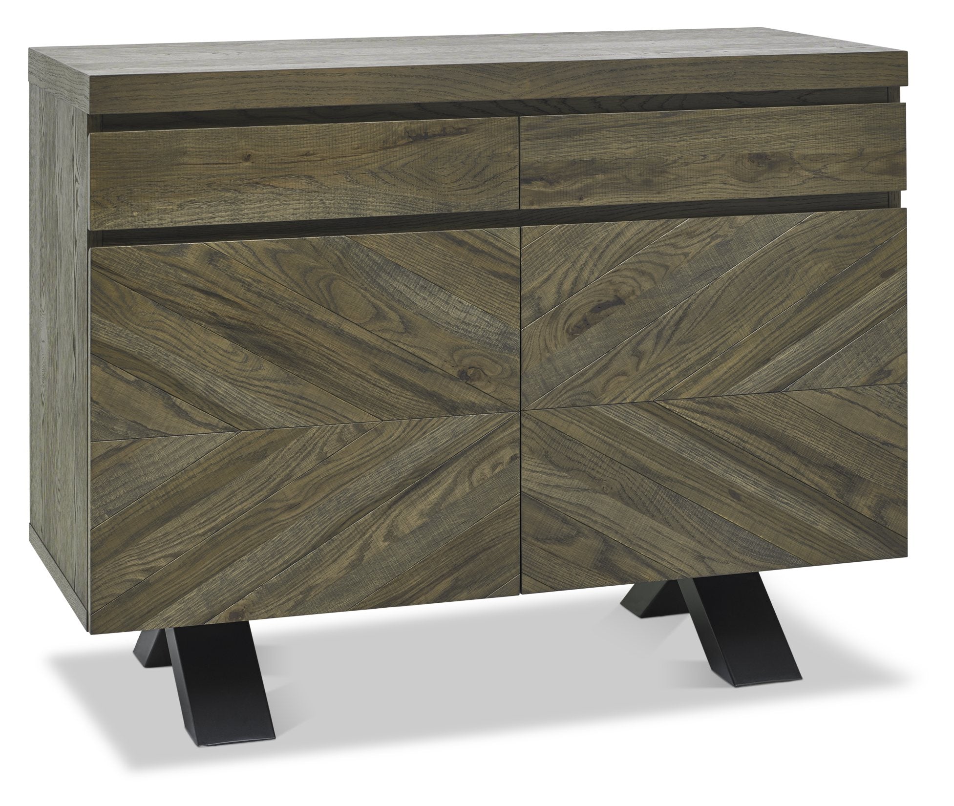 Ellipse  Oak Narrow Sideboard