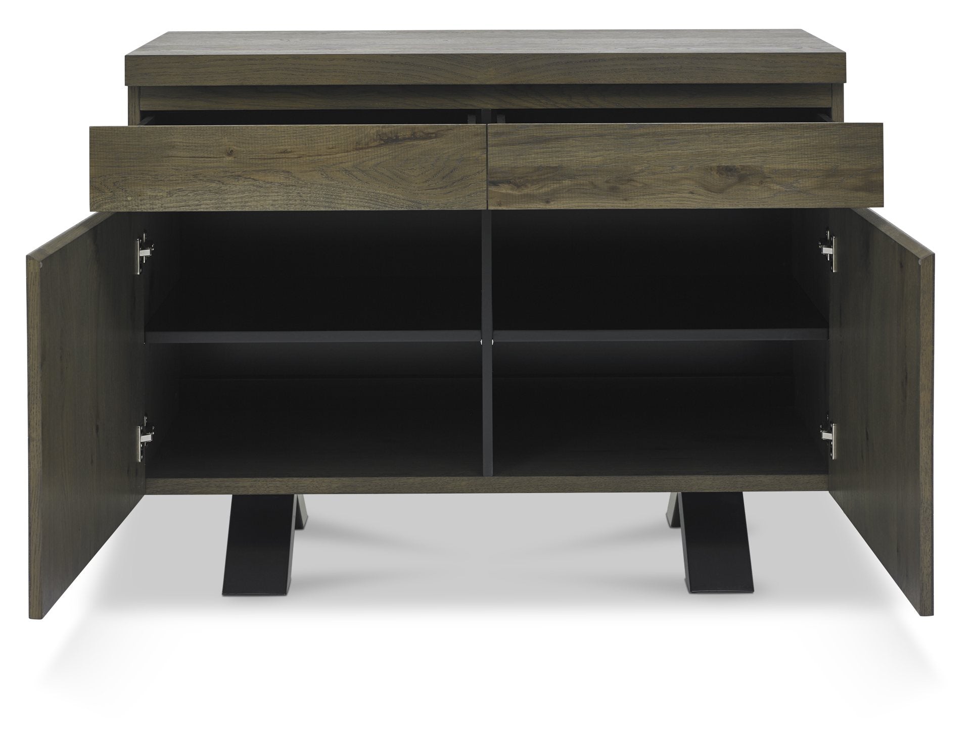 Ellipse  Oak Narrow Sideboard