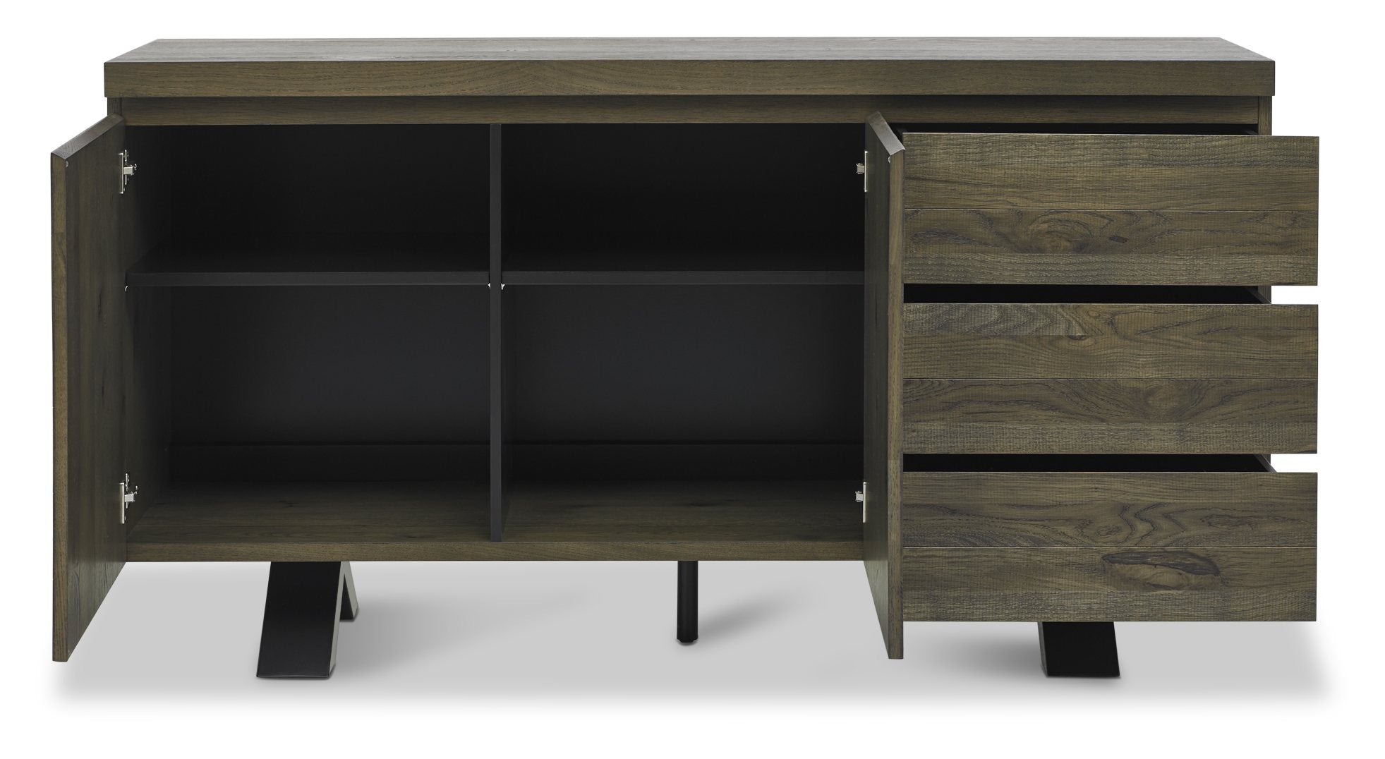 Ellipse Oak Large Sideboard