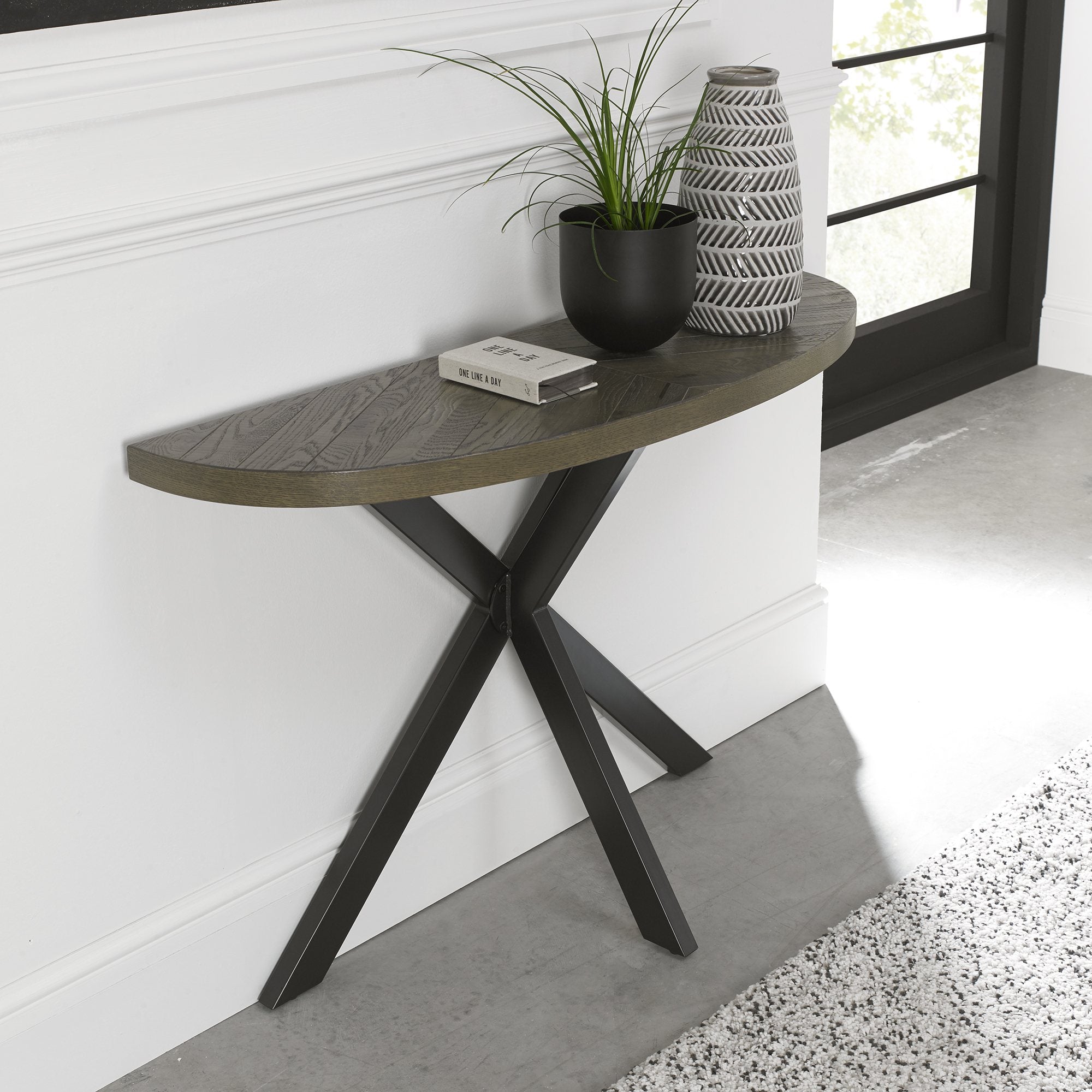 Ellipse  Hall Table