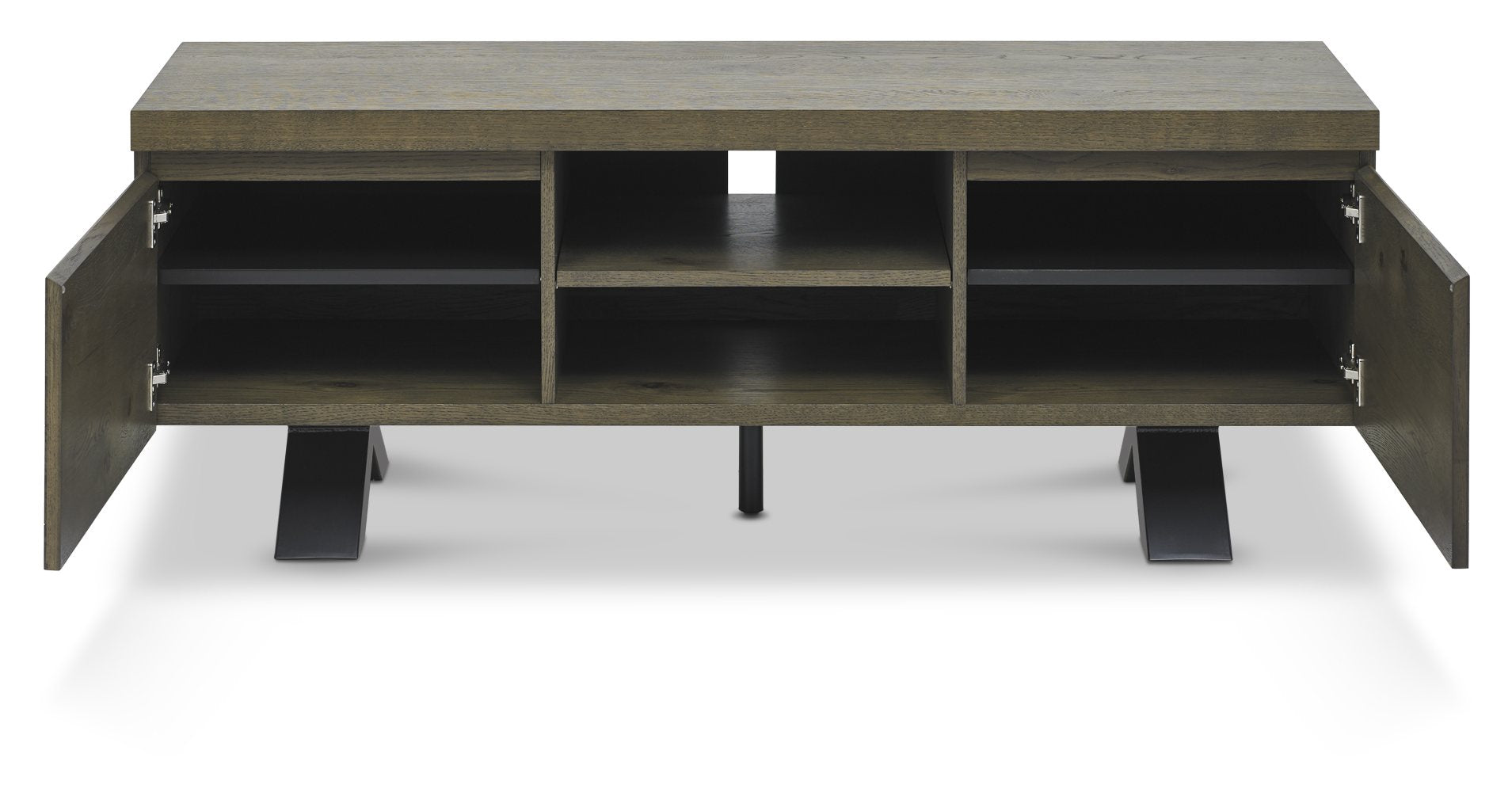 Ellipse Rustic Oak Entertainment Unit