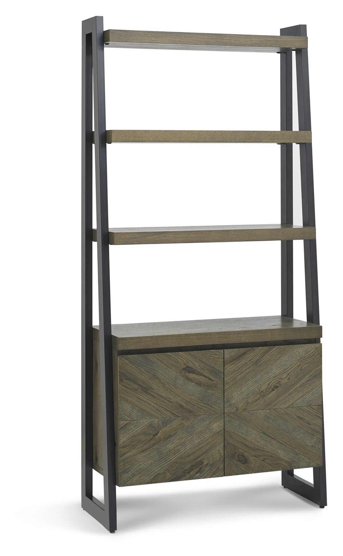 Ellipse Oak Open Display Unit