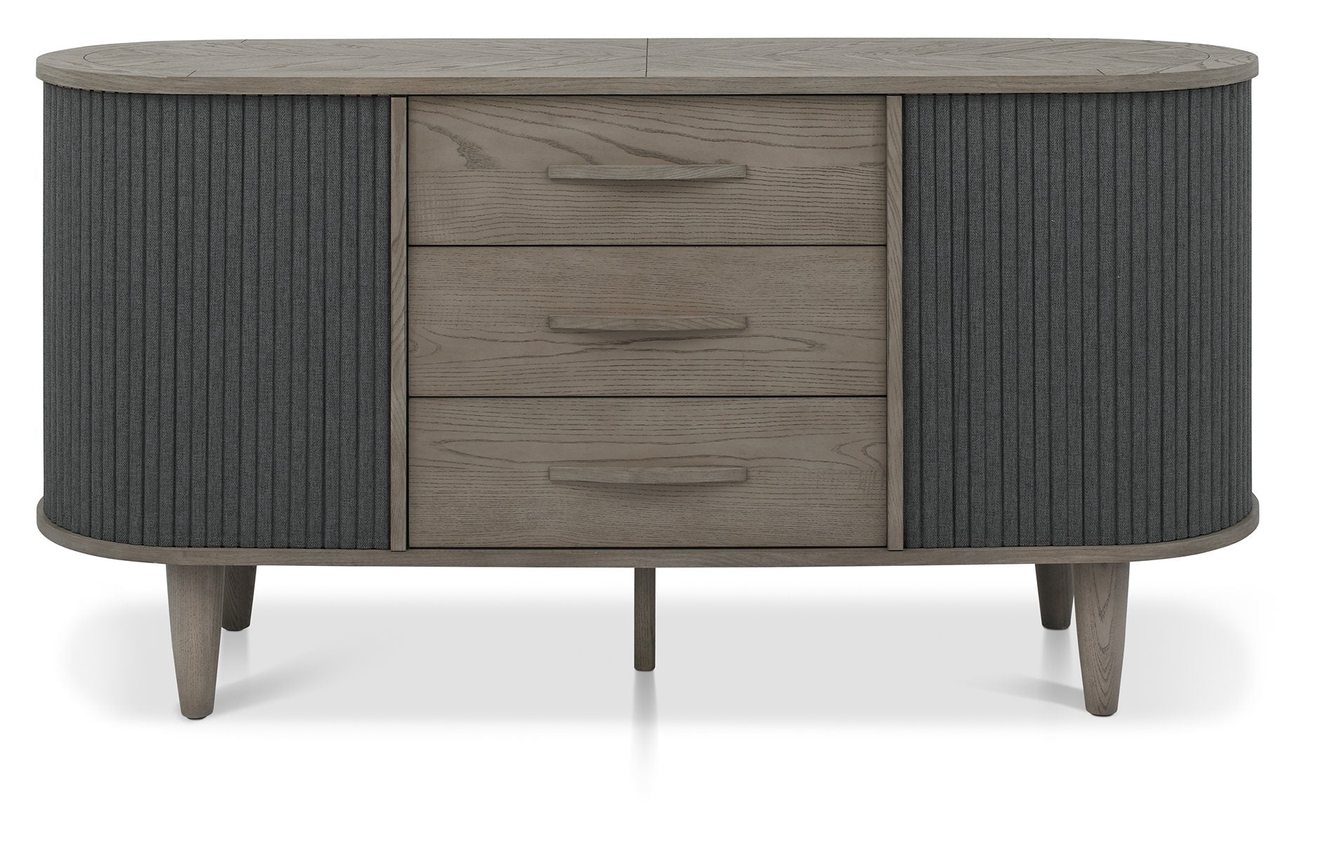 Monroe Silver Grey oak Larger Sideboard