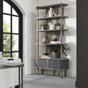 Monroe Silver Grey Oak Open Display