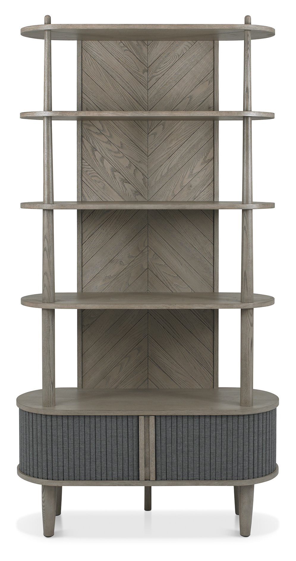 Monroe Silver Grey Oak Open Display