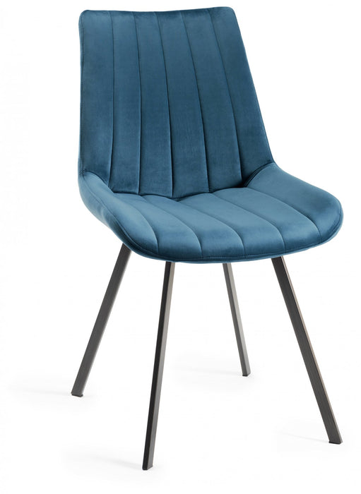 Fontana - Grey Velvet Fabric Chairs