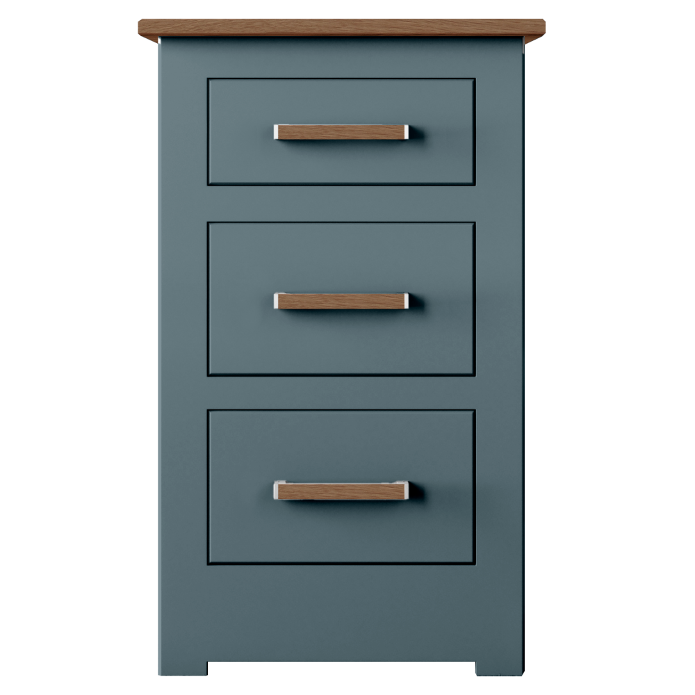 Modo Painted 3 Drawer Bedside